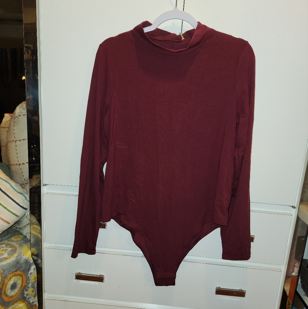 Women's a new day NWT turtle neck leotard XXL